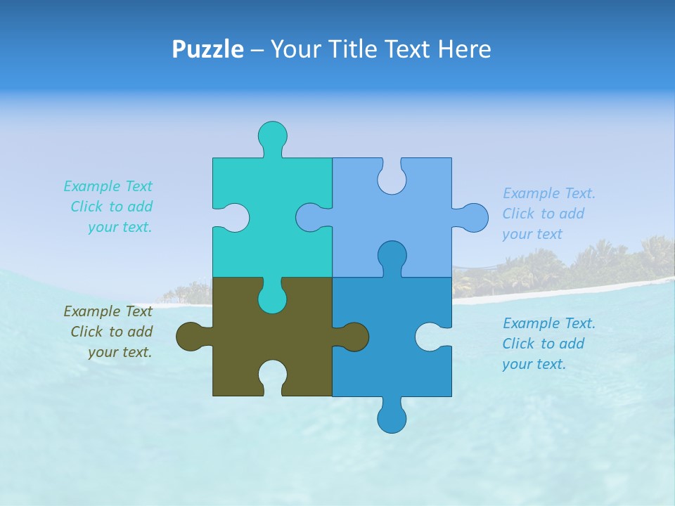 Sky Idyllic Hot PowerPoint Template