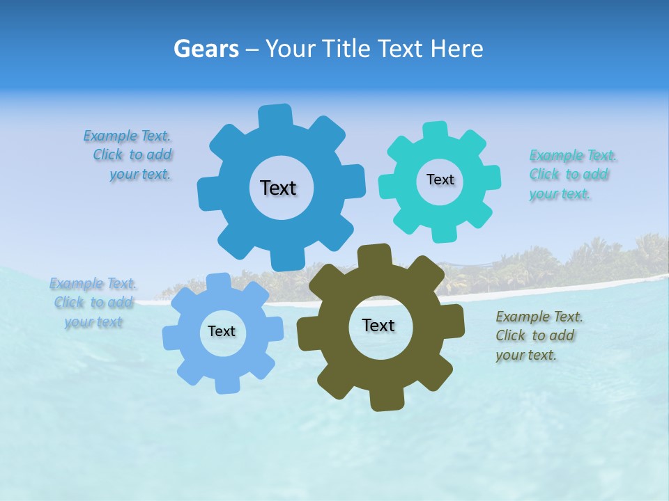 Sky Idyllic Hot PowerPoint Template