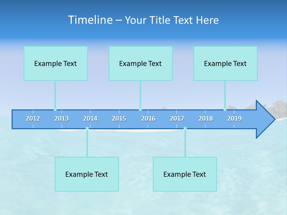 Sky Idyllic Hot PowerPoint Template