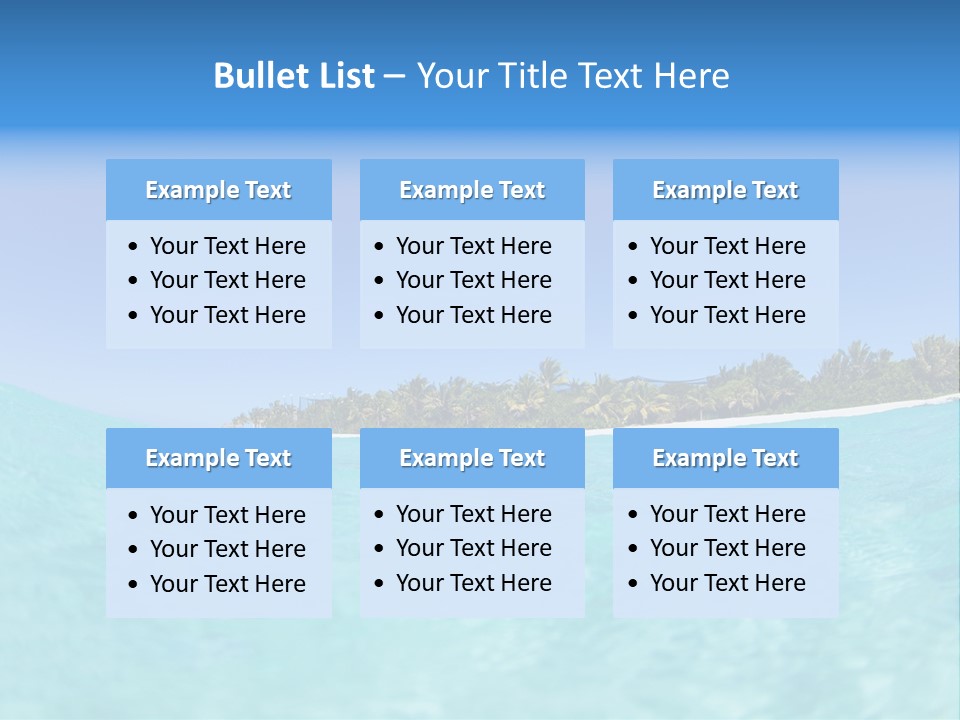 Sky Idyllic Hot PowerPoint Template