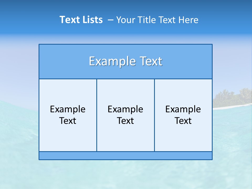 Sky Idyllic Hot PowerPoint Template