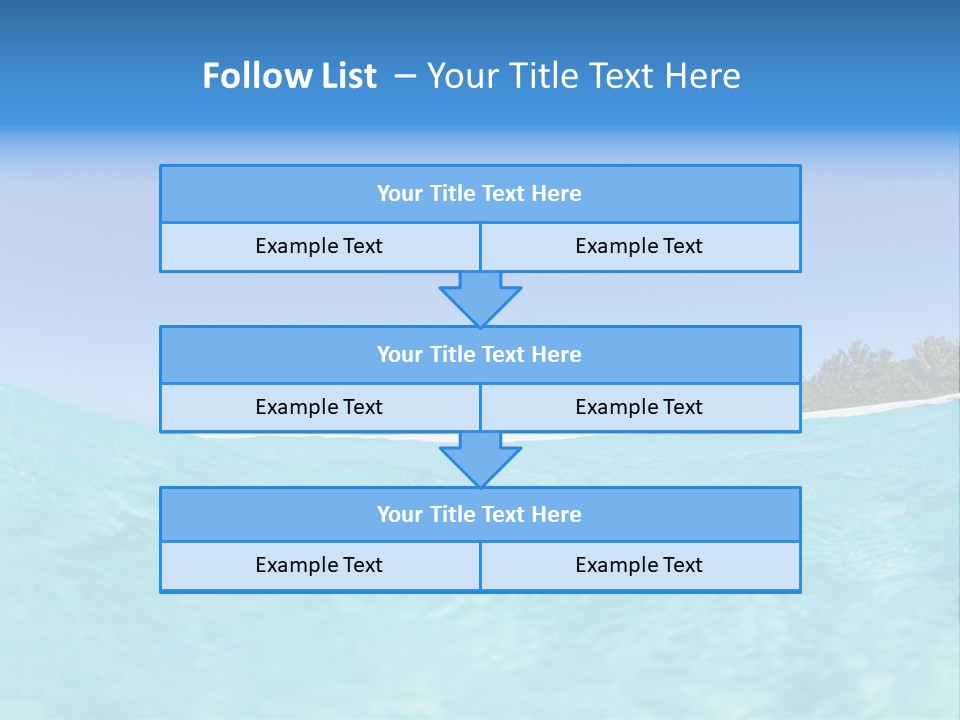 Sky Idyllic Hot PowerPoint Template