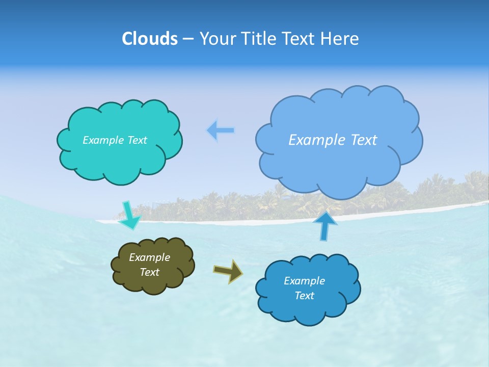 Sky Idyllic Hot PowerPoint Template