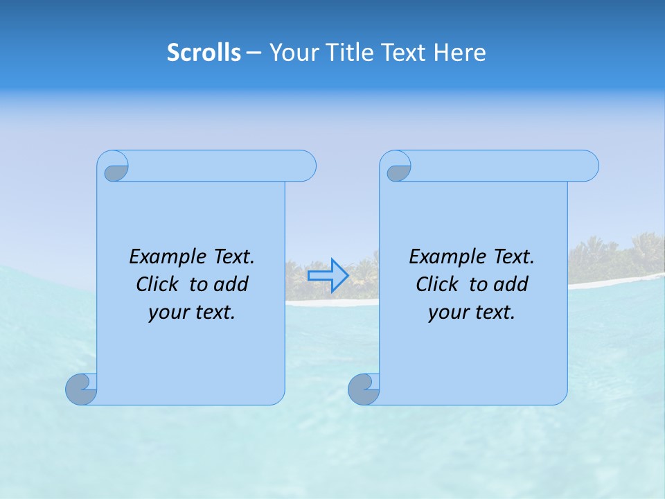 Sky Idyllic Hot PowerPoint Template
