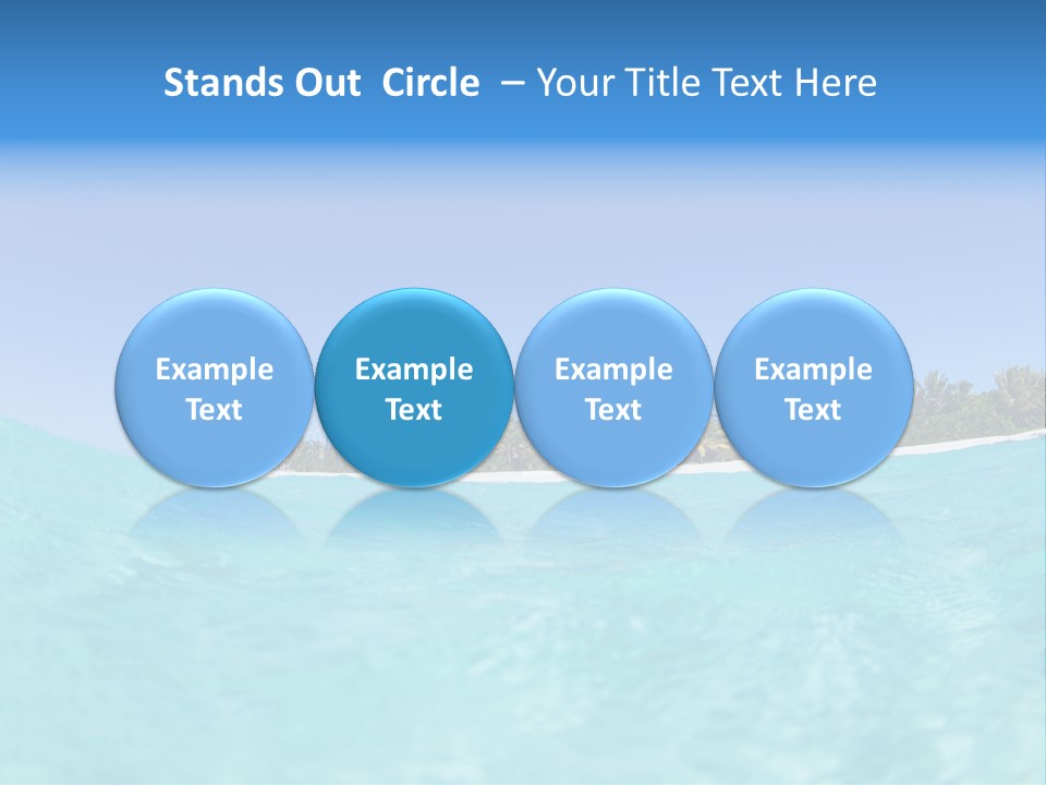 Sky Idyllic Hot PowerPoint Template