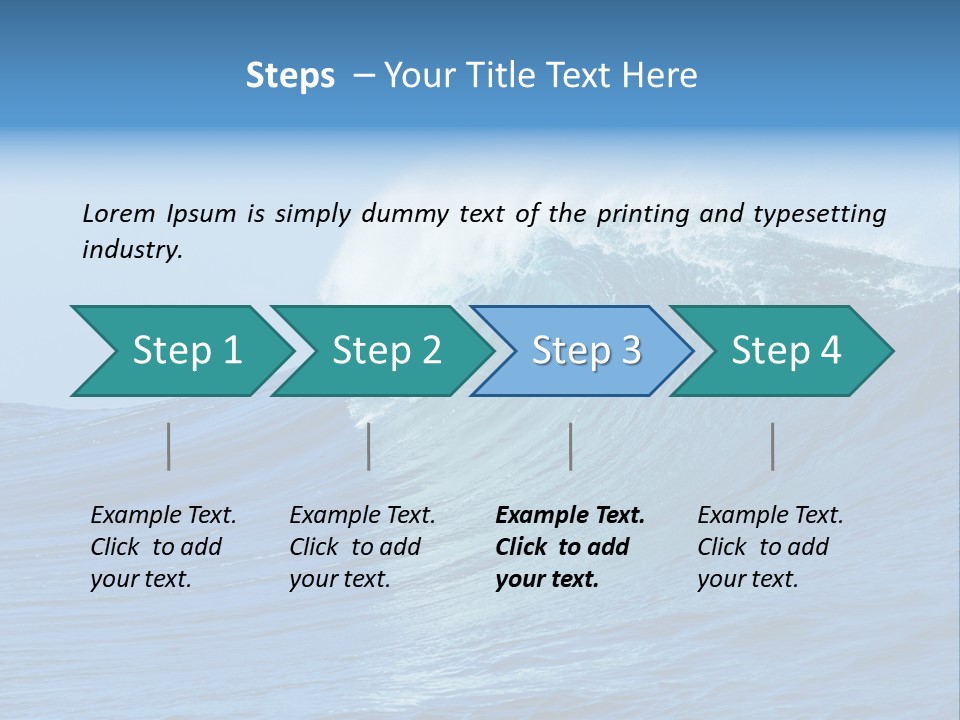 Surf Pure Northshore PowerPoint Template