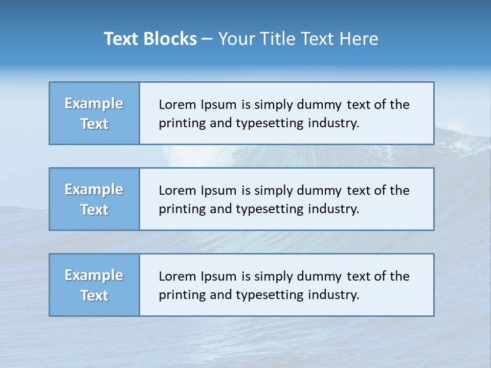 Surf Pure Northshore PowerPoint Template