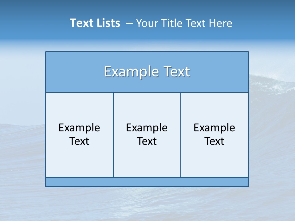 Surf Pure Northshore PowerPoint Template