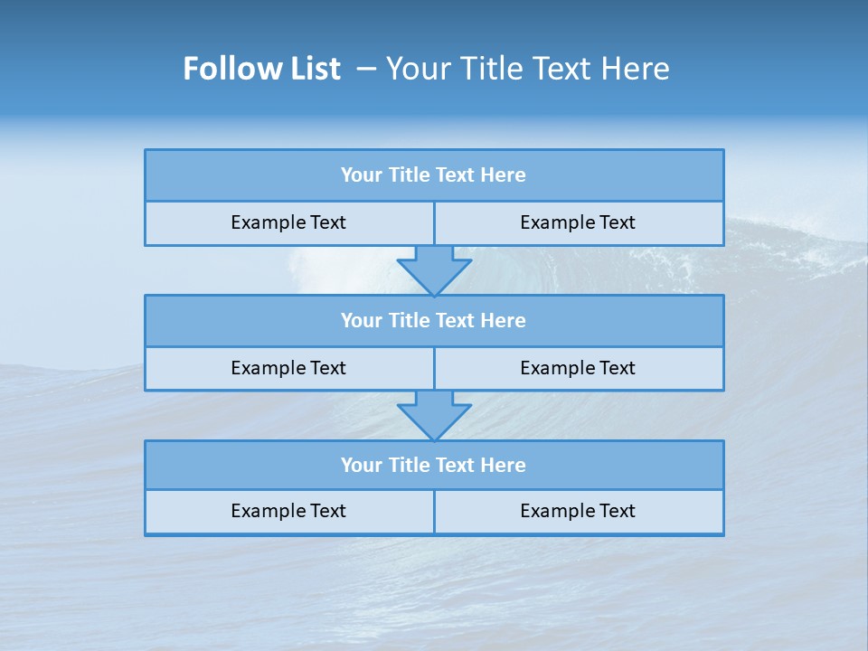 Surf Pure Northshore PowerPoint Template