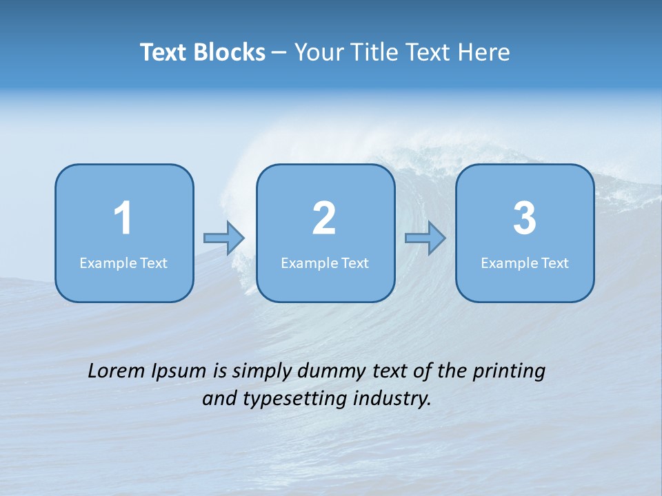Surf Pure Northshore PowerPoint Template