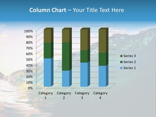 Sunshine Shorebreak Water PowerPoint Template