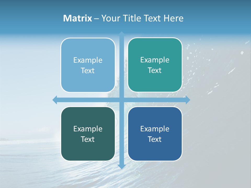 Watersports Recreation Ocean PowerPoint Template