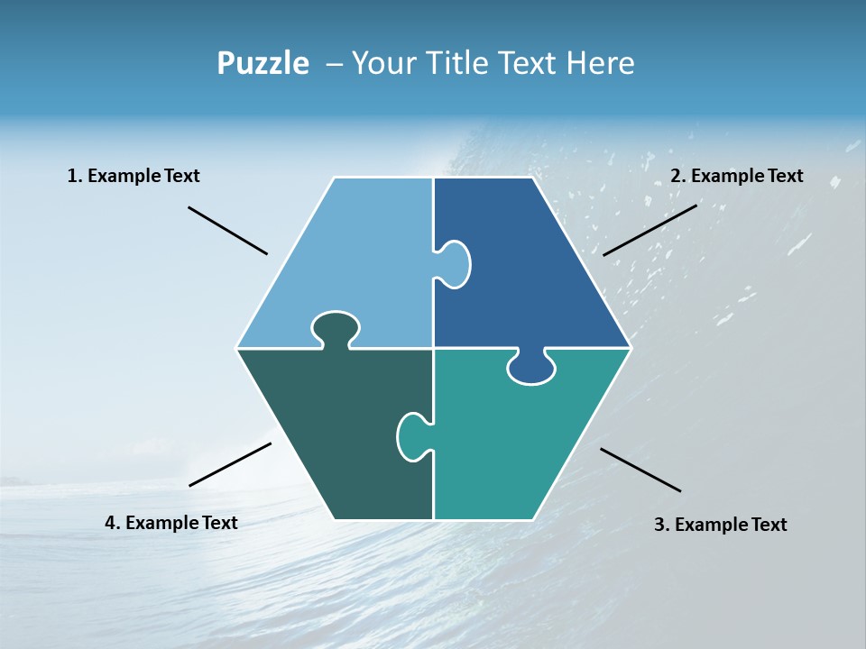 Watersports Recreation Ocean PowerPoint Template