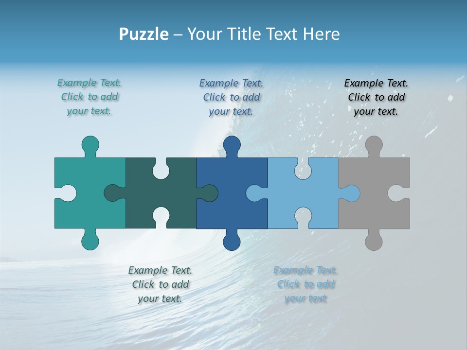 Watersports Recreation Ocean PowerPoint Template