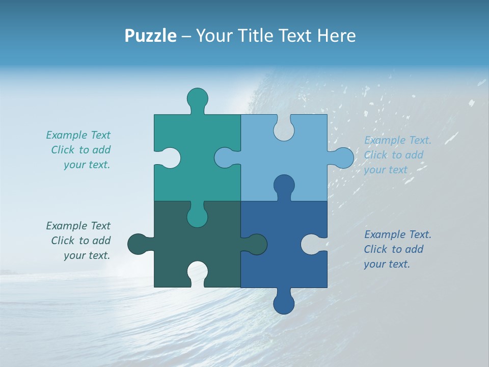 Watersports Recreation Ocean PowerPoint Template