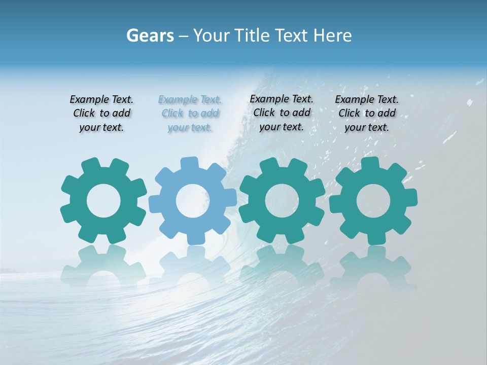 Watersports Recreation Ocean PowerPoint Template