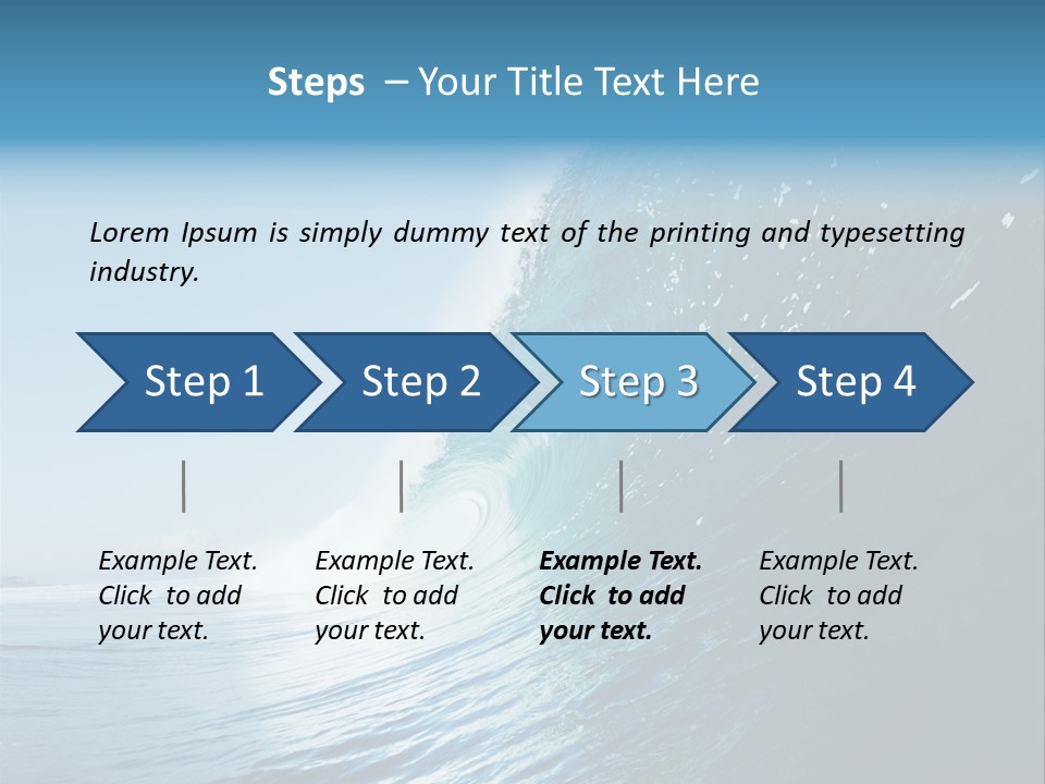 Watersports Recreation Ocean PowerPoint Template