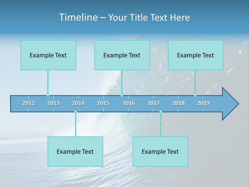 Watersports Recreation Ocean PowerPoint Template