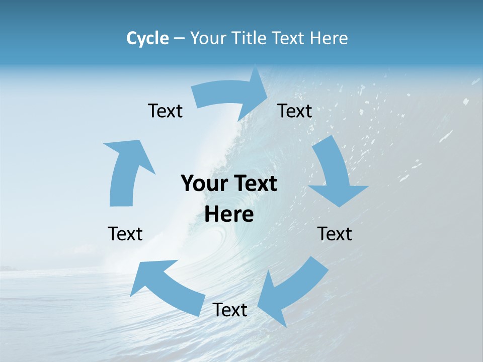 Watersports Recreation Ocean PowerPoint Template