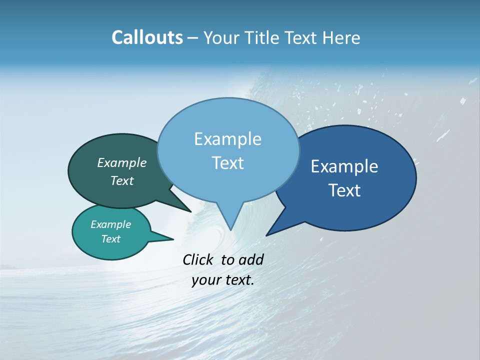 Watersports Recreation Ocean PowerPoint Template