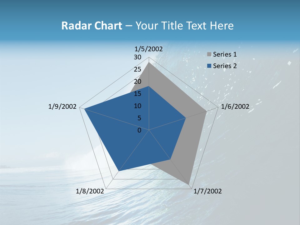 Watersports Recreation Ocean PowerPoint Template