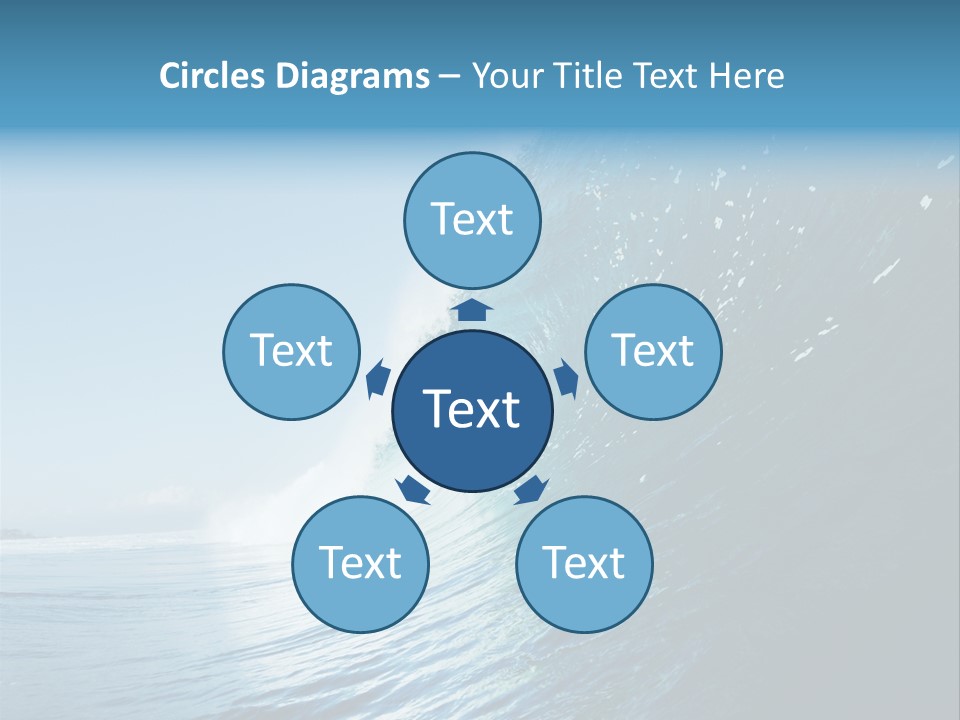 Watersports Recreation Ocean PowerPoint Template