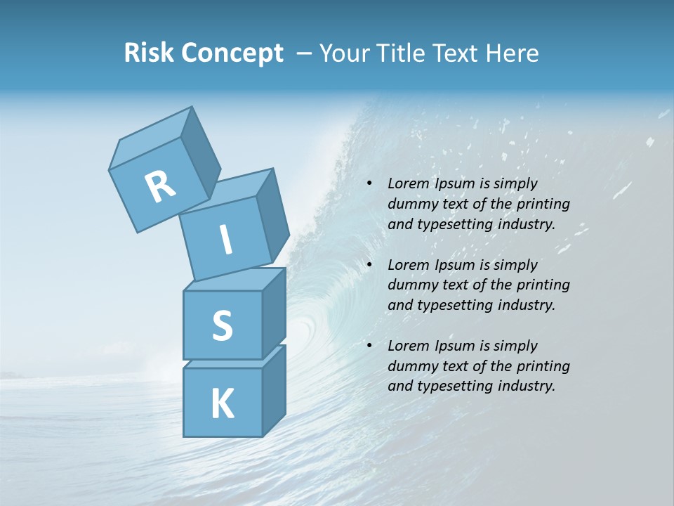 Watersports Recreation Ocean PowerPoint Template