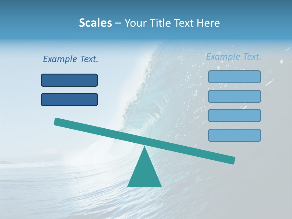 Watersports Recreation Ocean PowerPoint Template