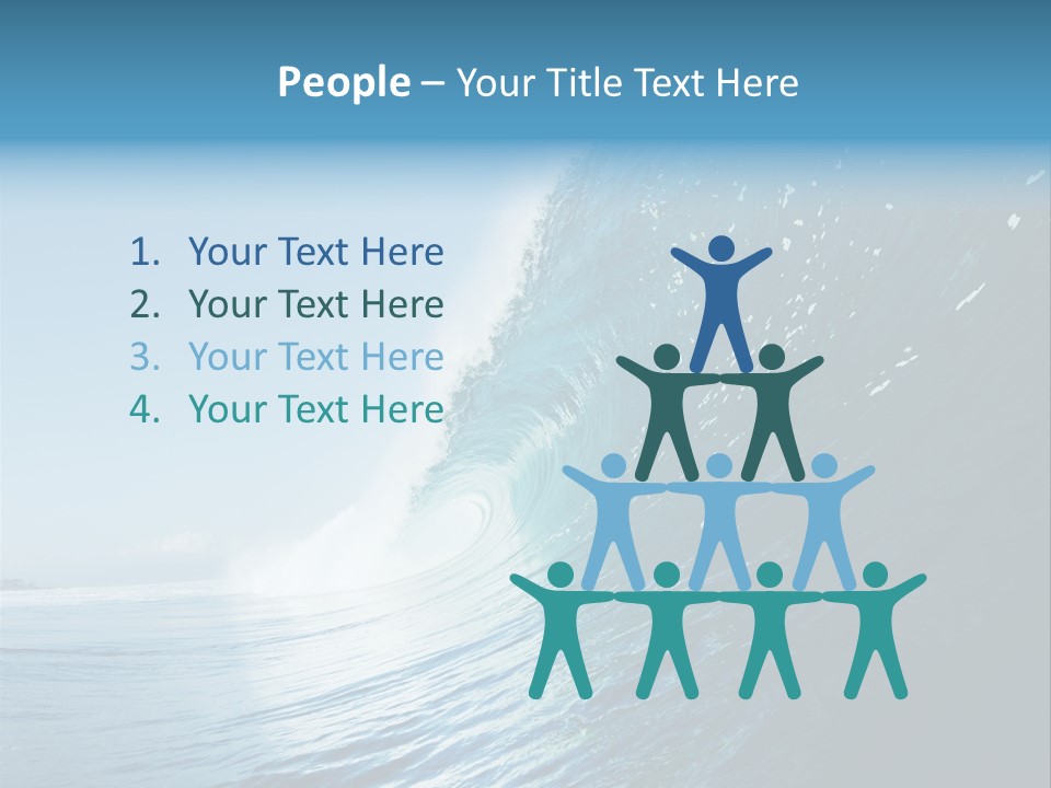Watersports Recreation Ocean PowerPoint Template