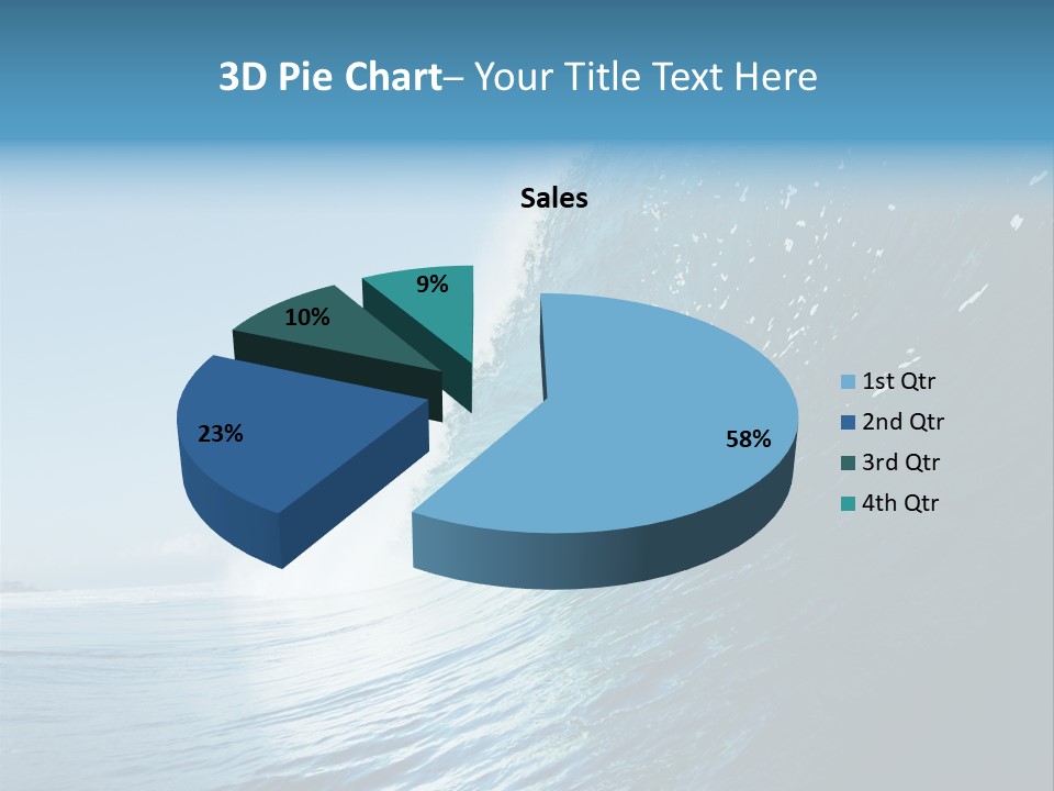 Watersports Recreation Ocean PowerPoint Template