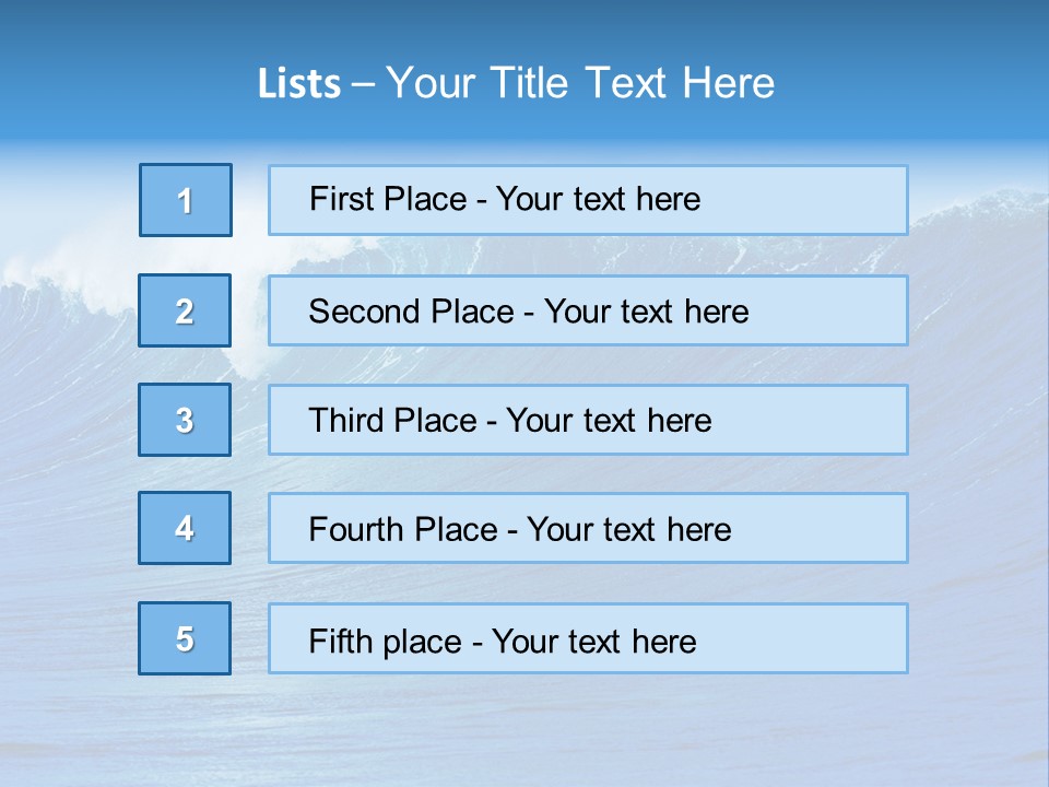 Motion Weather Exercise PowerPoint Template