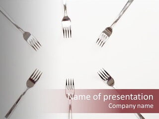 Election Art Food PowerPoint Template