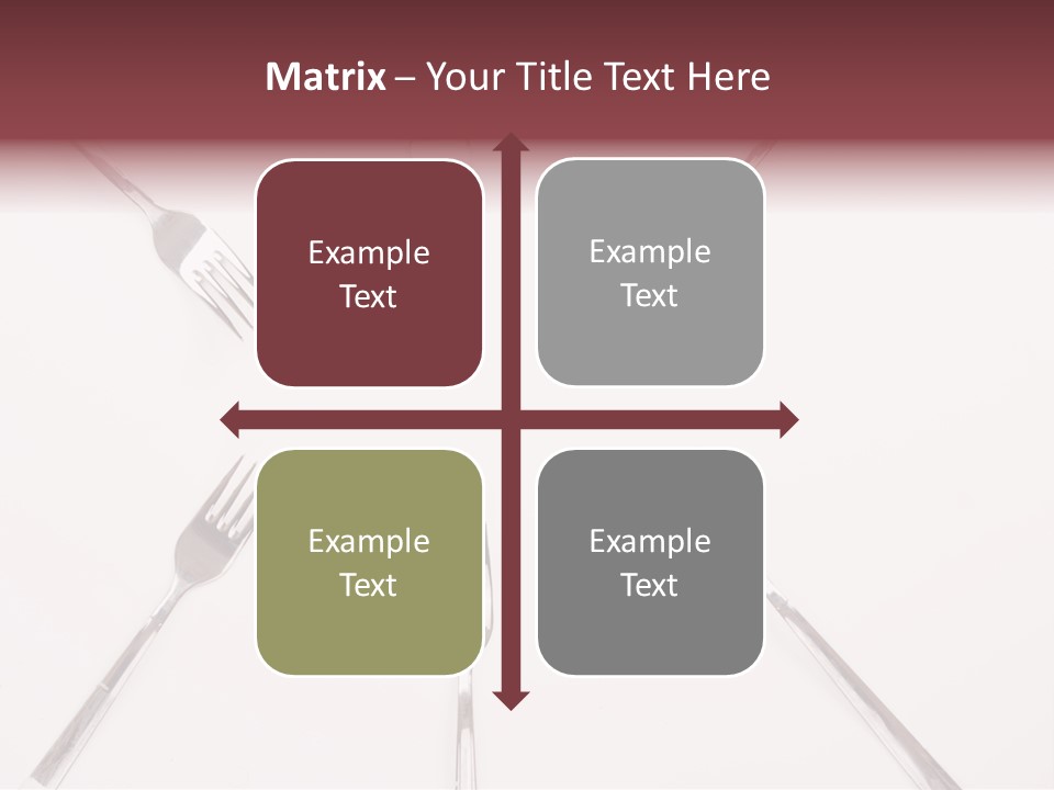 Election Art Food PowerPoint Template