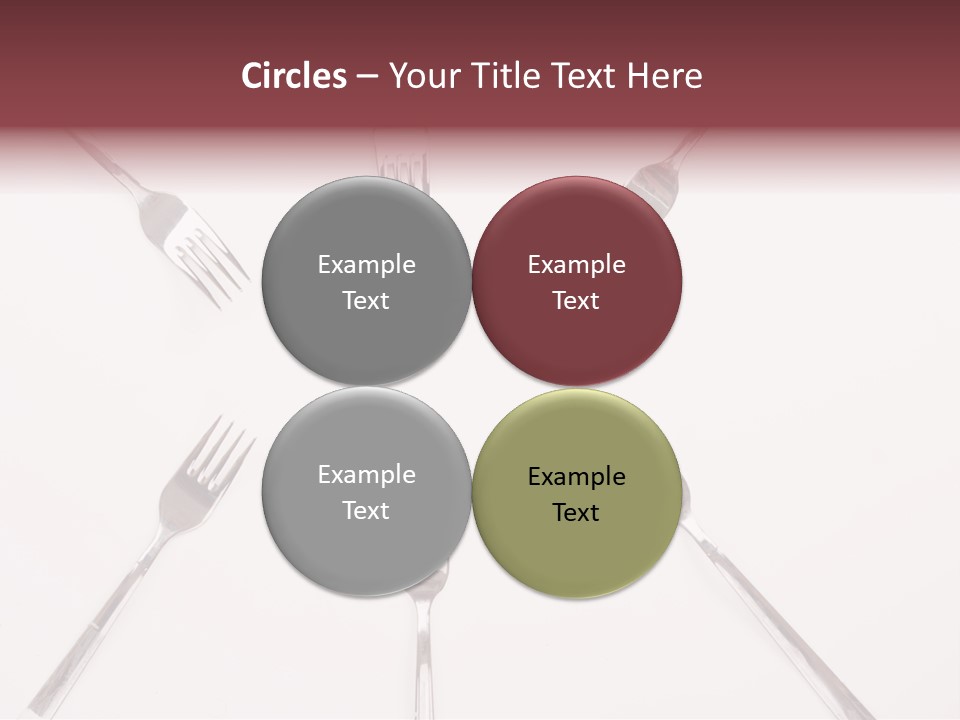 Election Art Food PowerPoint Template