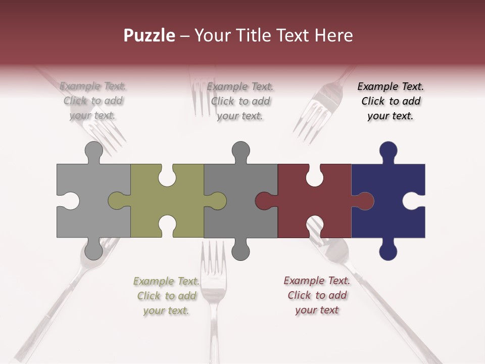 Election Art Food PowerPoint Template