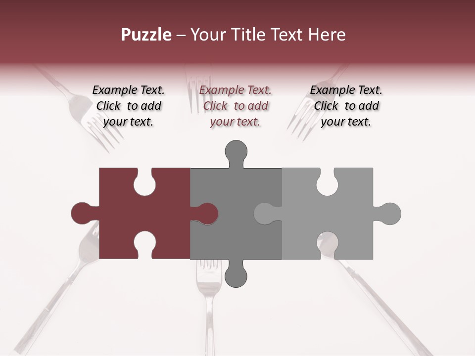 Election Art Food PowerPoint Template