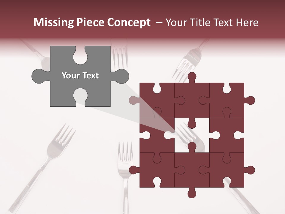 Election Art Food PowerPoint Template