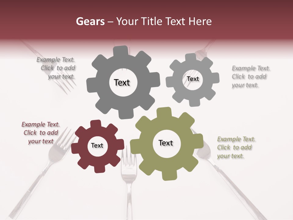 Election Art Food PowerPoint Template