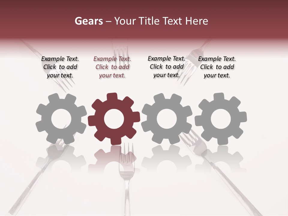 Election Art Food PowerPoint Template