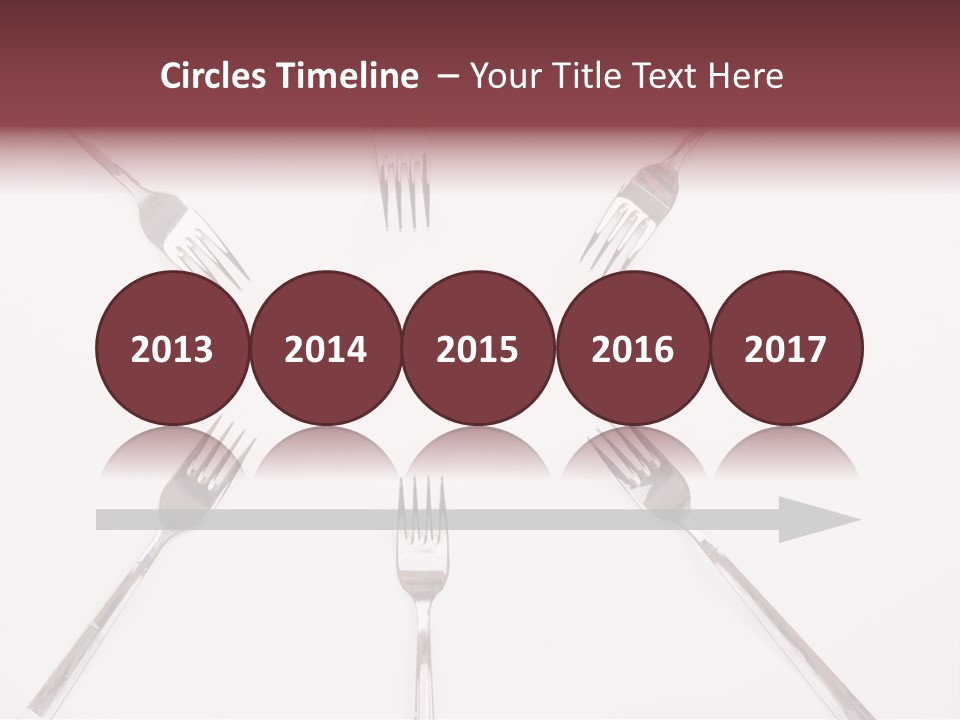 Election Art Food PowerPoint Template