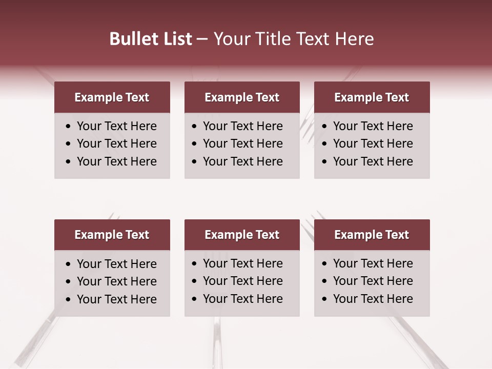 Election Art Food PowerPoint Template