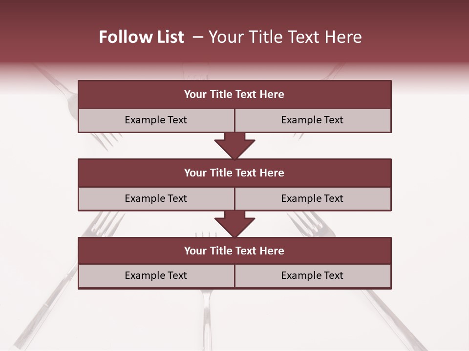 Election Art Food PowerPoint Template