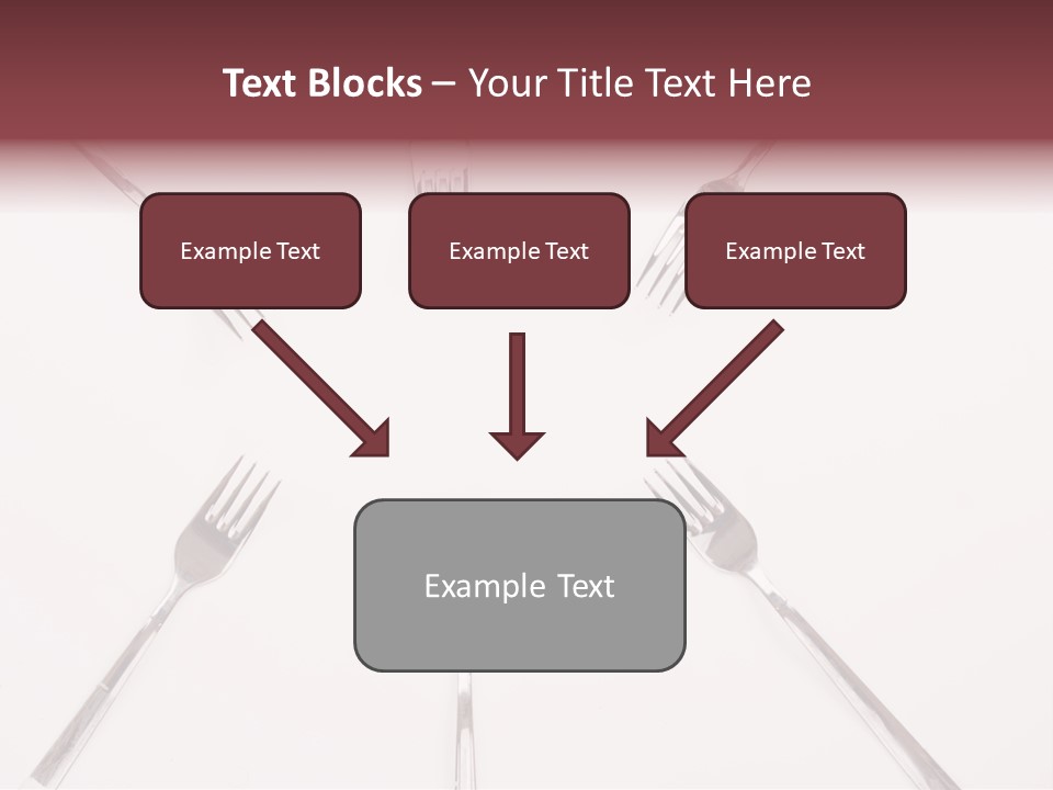 Election Art Food PowerPoint Template