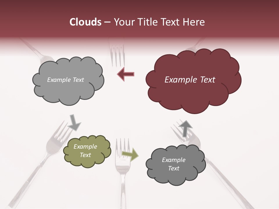 Election Art Food PowerPoint Template