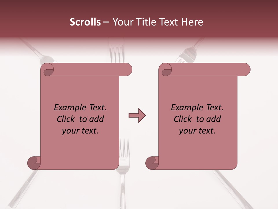 Election Art Food PowerPoint Template