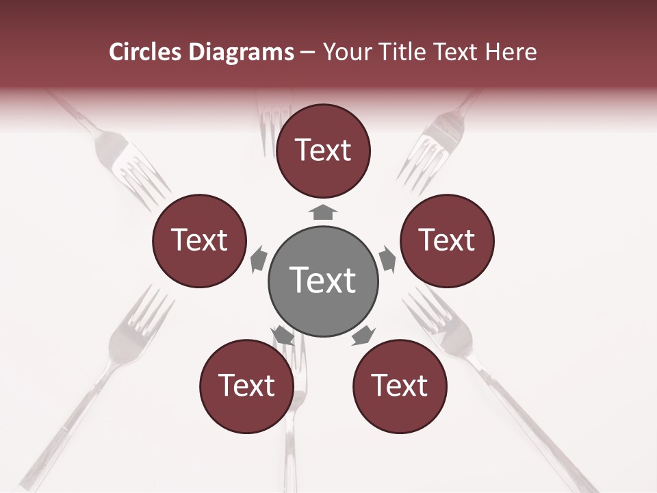 Election Art Food PowerPoint Template