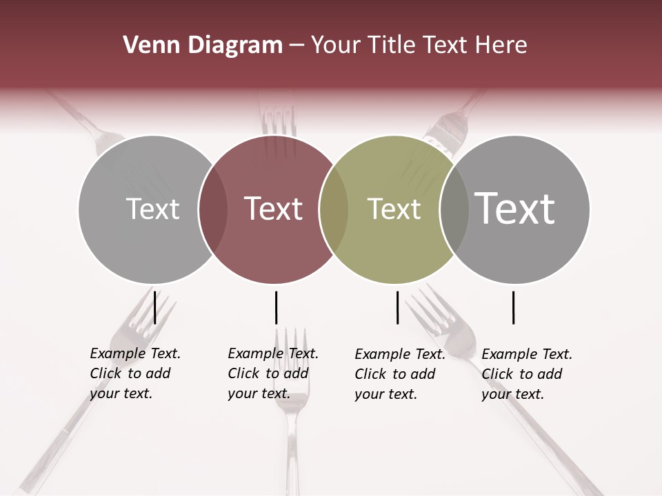 Election Art Food PowerPoint Template