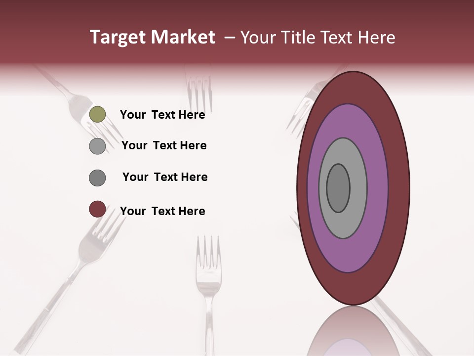 Election Art Food PowerPoint Template