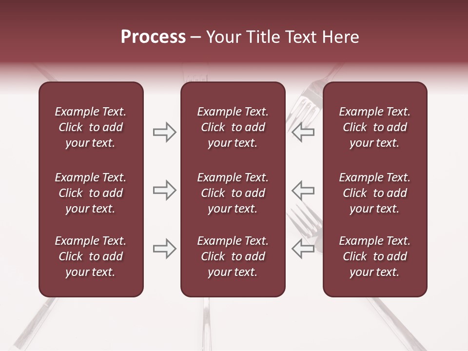 Election Art Food PowerPoint Template