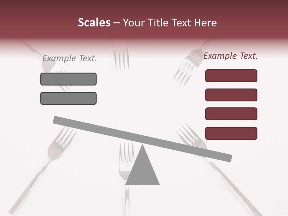 Election Art Food PowerPoint Template